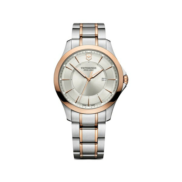 ビクトリノックス メンズ ウオッチ 付属物 Alliance two-tone 40粍 watch Silver