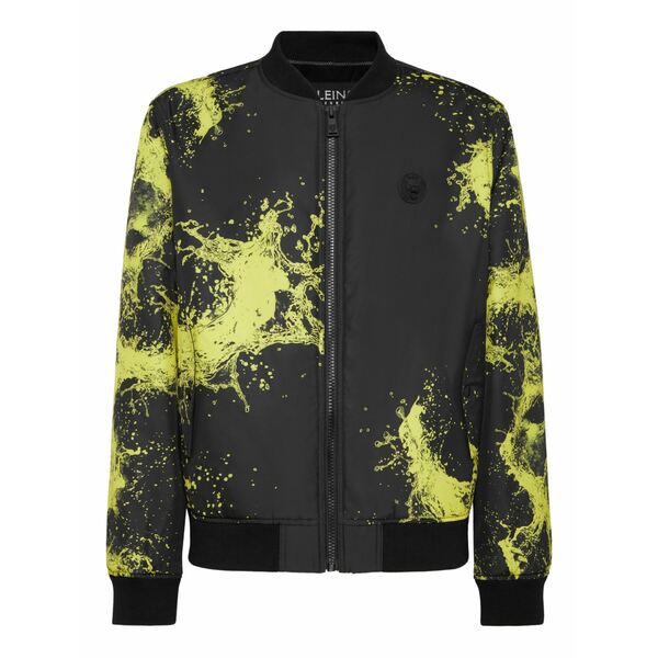 飾り気の無い運動競技 メンズ 上衣＆上衣 アウター Splash bomber jacket Black