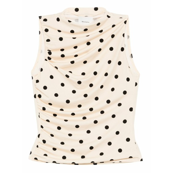 リフォメーション レディース カットソー トップス Marlo knit top Neutrals