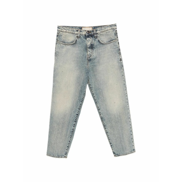 ボヌール メンズ ジーンズズボン下 ボトムス Belt-loops straight-leg jeans Blue