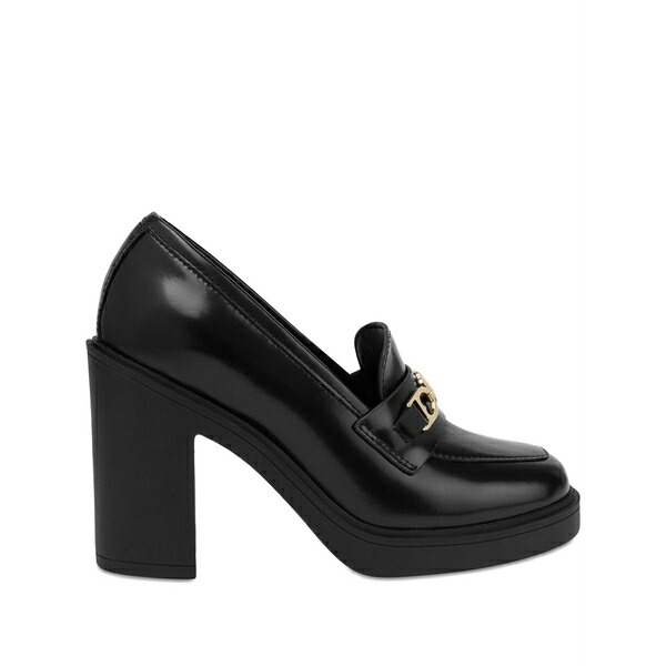 優しいこと モスキーノ レディース パンプス シューズ Leather pumps Black