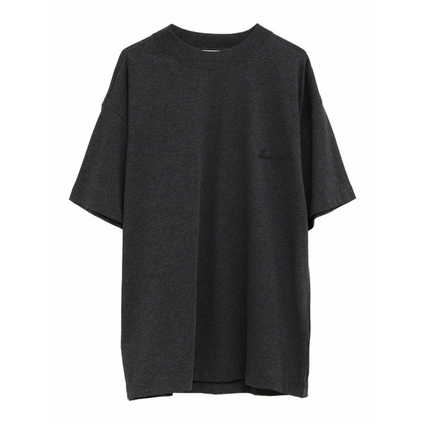 エフオージーエッセンシャルズ メンズ ティーシャツ トップス Embroidered-logo t-shirt Black