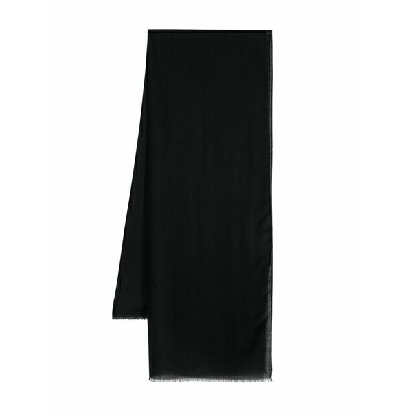 ディーフォーポイントゼロ メンズ えり巻き・袈裟・えり巻き 付属物 Fringed scarf Black
