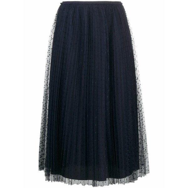 レッドヴァレンティノ レディース スコート ボトムス High-rise flared MIDI skirt Blue