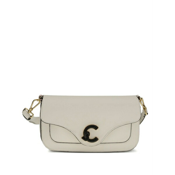コチネレ レディース ショルダーバッグ 御徒面子 C-me logo-plaque shoulder bag Neutrals