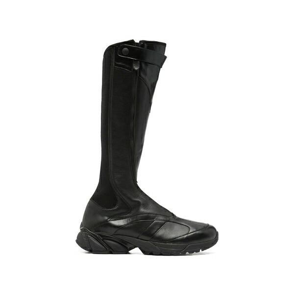 アワーレガシー メンズ ブーツ シューズ Panelled zip boots Black