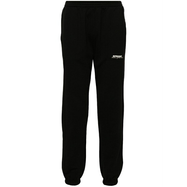 リプレゼント メンズ 心地好いズボン下 ボトムス Patron of the club cotton track pants Black