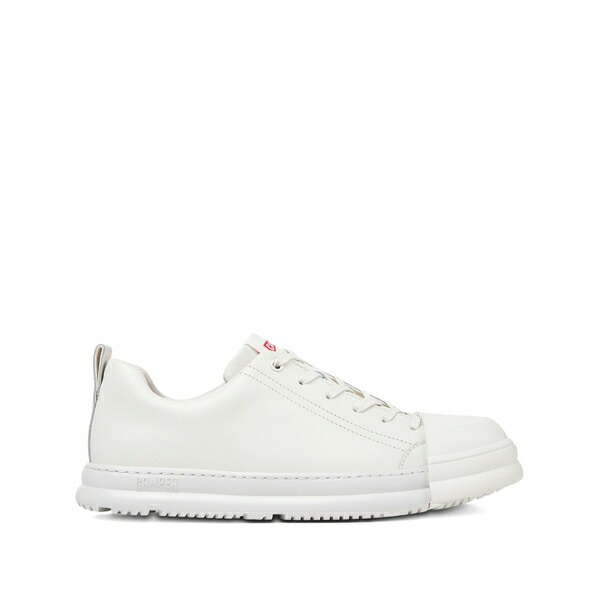 カンペール メンズ スニーカー シューズ Junction runner lace-up leather low-top sneakers White