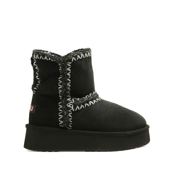 モウ レディース ブーツ シューズ Boots Black