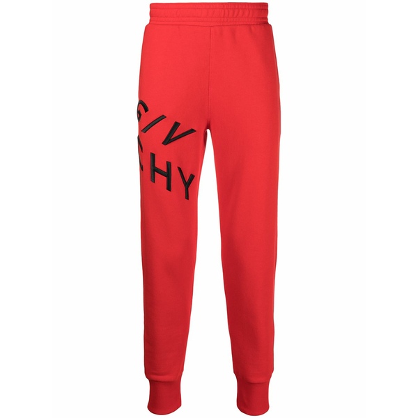 ジバンシー メンズ カジュアルパンツ ボトムス Embroidered-logo track pants Red｜asty