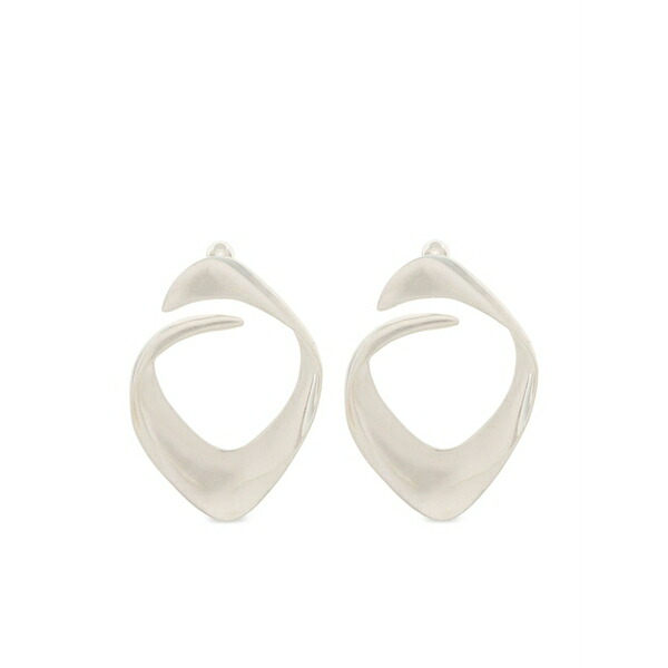 カルトガイア レディース ピアス&イヤリング アクセサリー Lola brass earrings Silver|asty