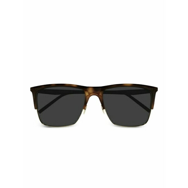サンローラン アイウェア メンズ サングラス・アイウェア 付属物 Sl 768 tortoiseshell-effect rectangle-frame sunglasses Brown