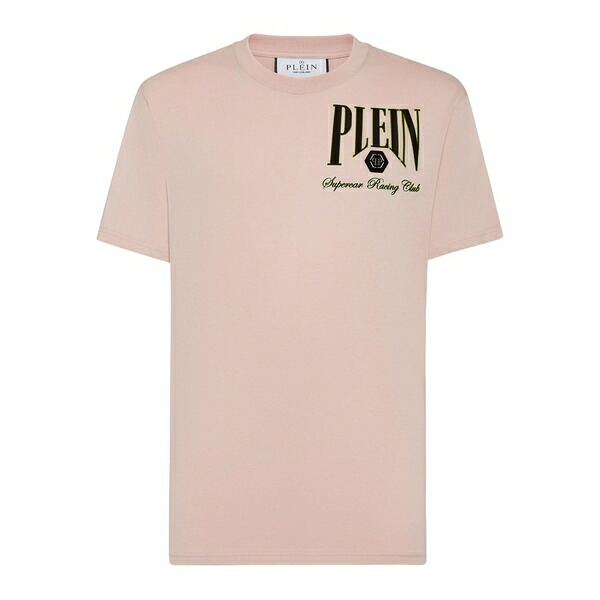 フィリップ飾り気の無い メンズ プルオーバー トップス Supercar racing t-shirt Pink