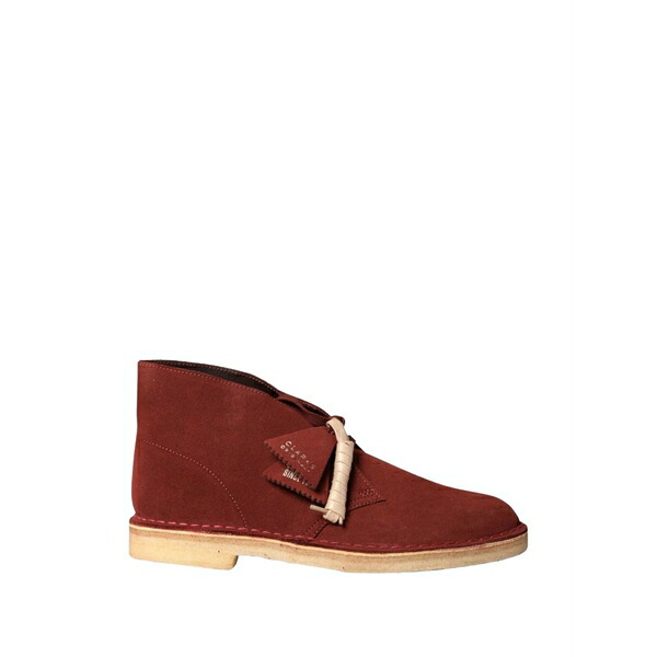 クラークス メンズ ブーツ シューズ Originals desert suede boots Red