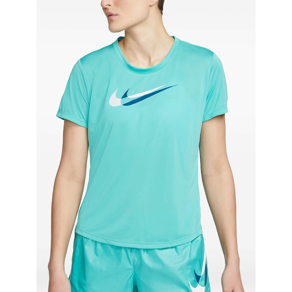 ナイキ レディース ティーシャツ トップス  dri-fit swoosh run t-shirt Blue