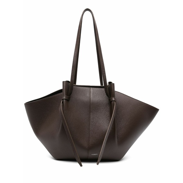 ユゼフィ レディース トートバッグ 御徒面子 Large mochi tote bag Brown