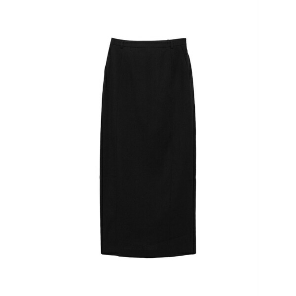キムヘキム レディース スコート ボトムス Faux-pearl-chain maxi skirt Black