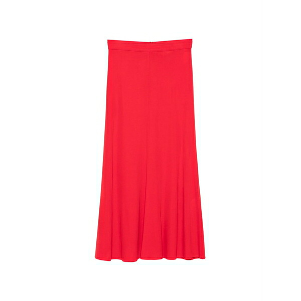 セミクチュール レディース スコート ボトムス A-line skirt Red