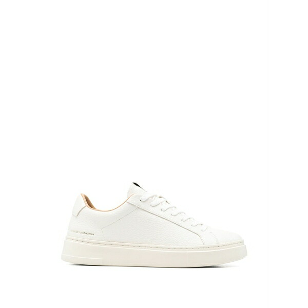 クライムロンドン メンズ スニーカー シューズ Extralight leather sneakers White