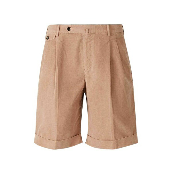 PTトリノ メンズ 心地好いズボン下 ボトムス Belt-loops shorts Brown