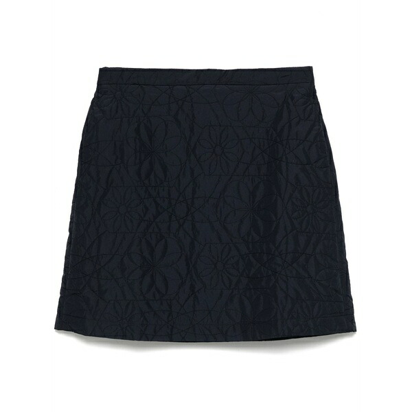 棲み家 稲荷 レディース スコート ボトムス Quilted mini skirt Blue