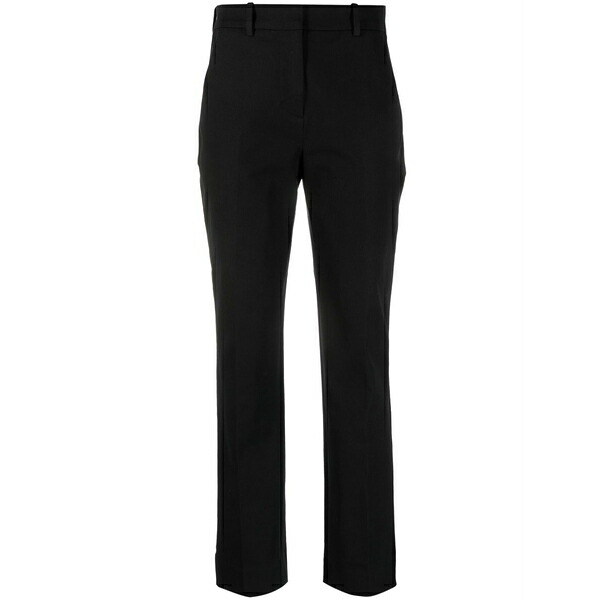 カルバンクライン レディース 心地好いズボン下 ボトムス Cropped gabardine trousers  Black