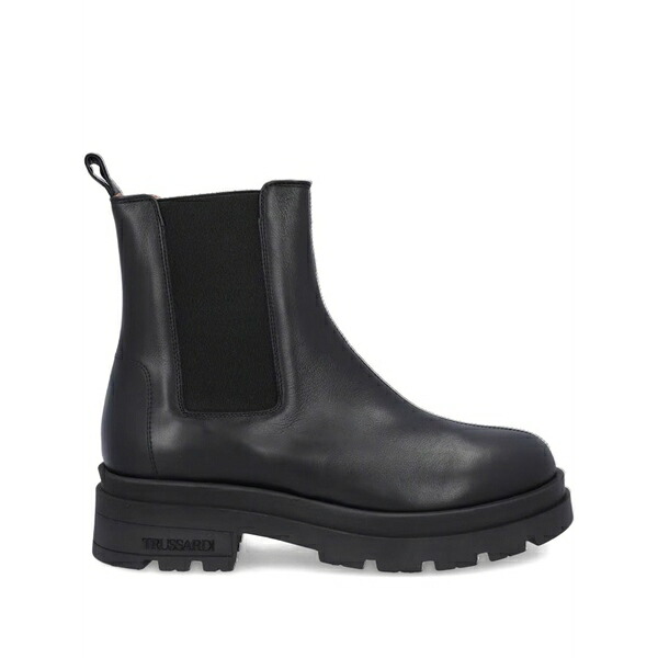 トラサルディ レディース ブーツ シューズ Chunky-platform chelsea boots Black