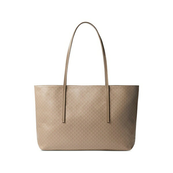 カルバンクライン レディース トートバッグ バッグ Monogram-pattern tote bag Neutrals|asty