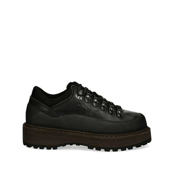 ディエム メンズ スニーカー シューズ Lace-up hiking boots Black