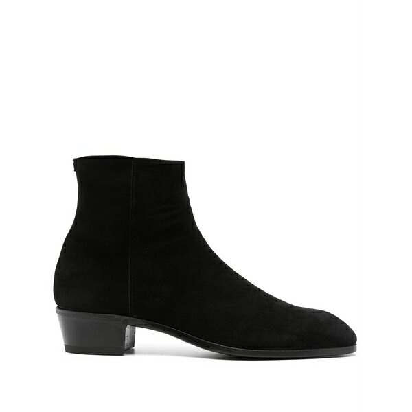 ラルディーニ メンズ ブーツ シューズ 45粍 suede ankle boots Black