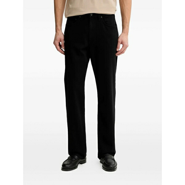 ラグアンドボーン メンズ ジーンズズボン下 ボトムス Straight-leg jeans Black