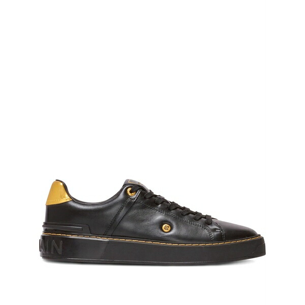 バルマン レディース スニーカー シューズ B-court leather sneakers Black