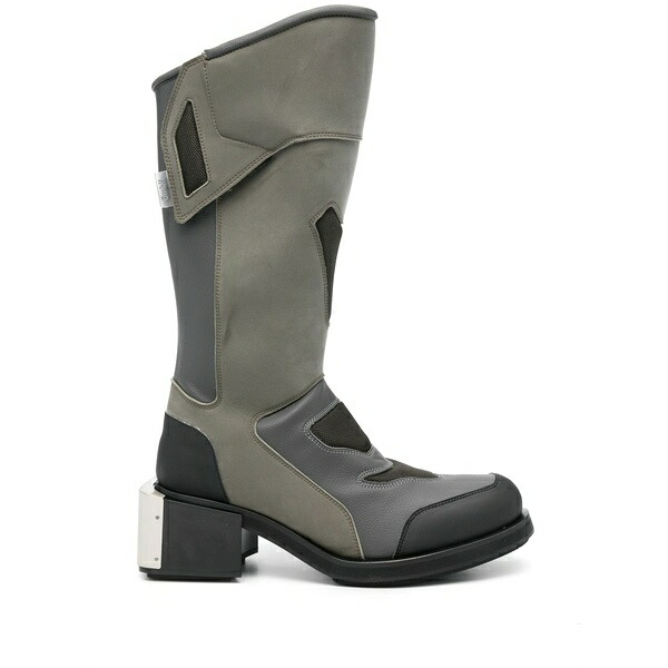 ゲーエムベーハー メンズ ブーツ シューズ 50mm baris moto boots Green｜asty