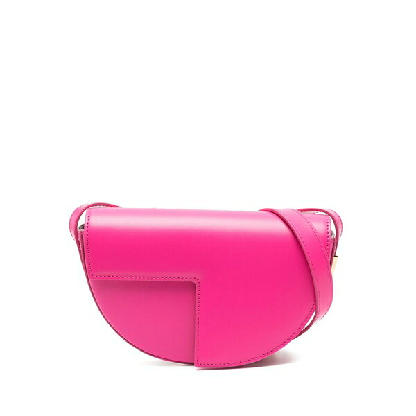 ジャンパトゥ レディース ショルダーバッグ 御徒面子 Le petit patou leather bag Pink