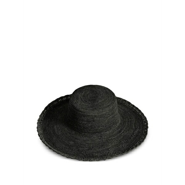 アイビリーブ レディース かぶり笠 添え物 Playa hat Black