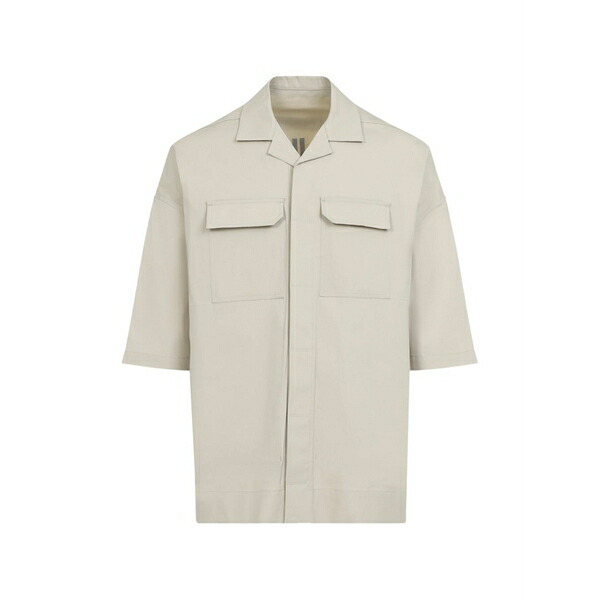 リックオウエンス メンズ プルオーバー トップス Magnum tommy shirt Neutrals