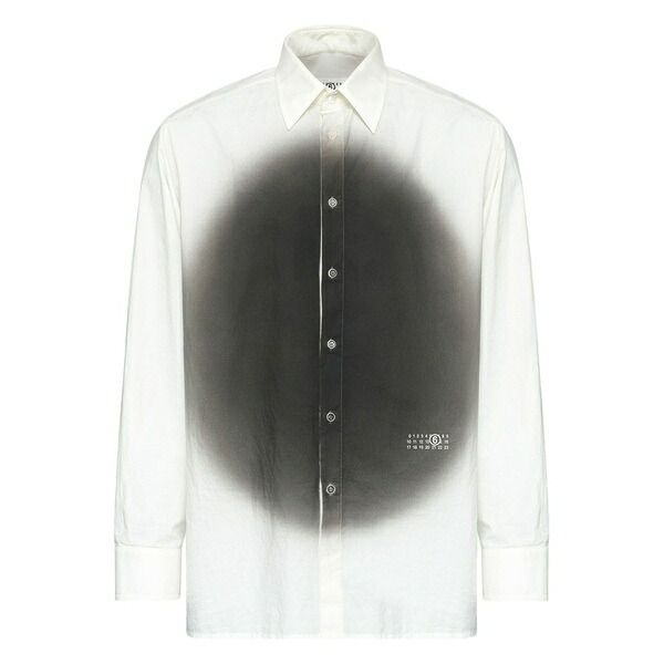 マルタンマルジェラ メンズ プルオーバー トップス Long-sleeved shirt White