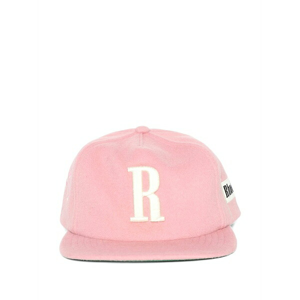 ルード メンズ 鳥打ち帽 付属物 Grand prix r-crown flamingo-embroidered hat Pink