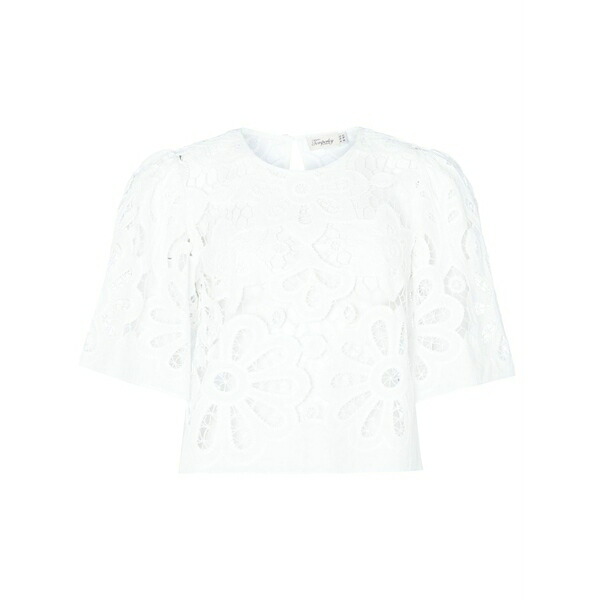 テンパリーロンドン レディース プルオーバー トップス Guinevere blouse  White