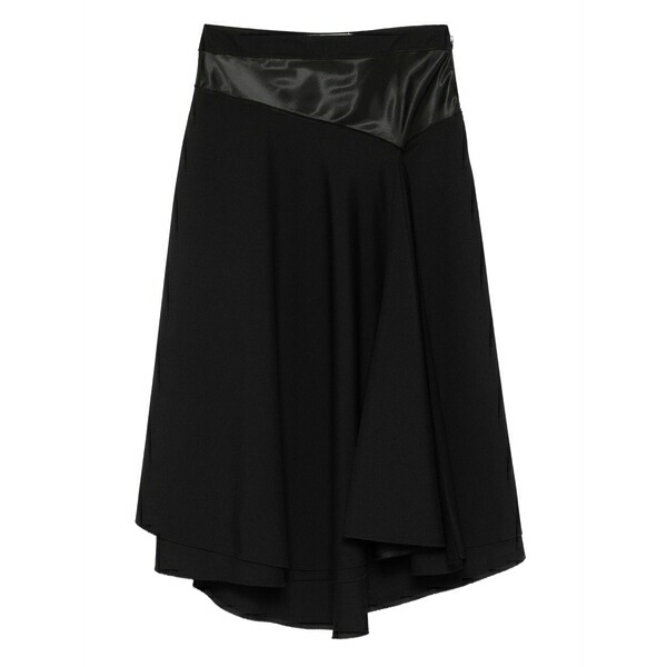 マルニ レディース スコート ボトムス Satin-panel MIDI skirt Black