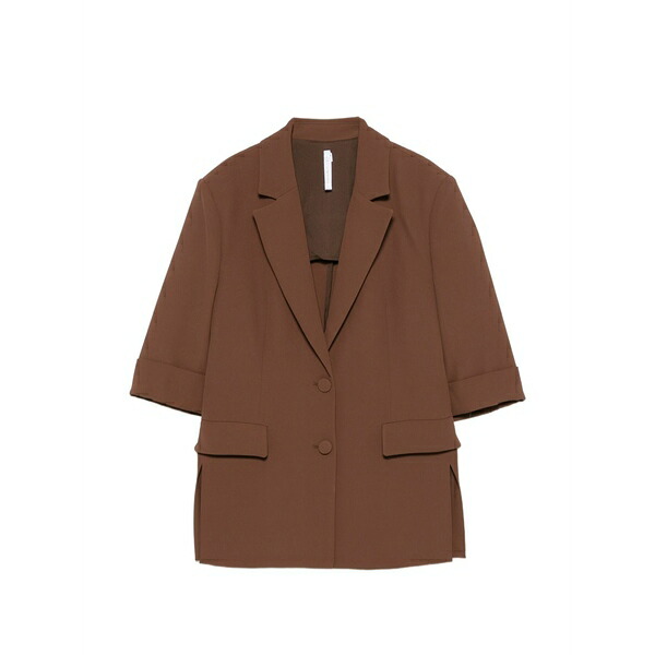 インペリアル レディース 上衣＆上衣 アウター Short-sleeve jacket Brown