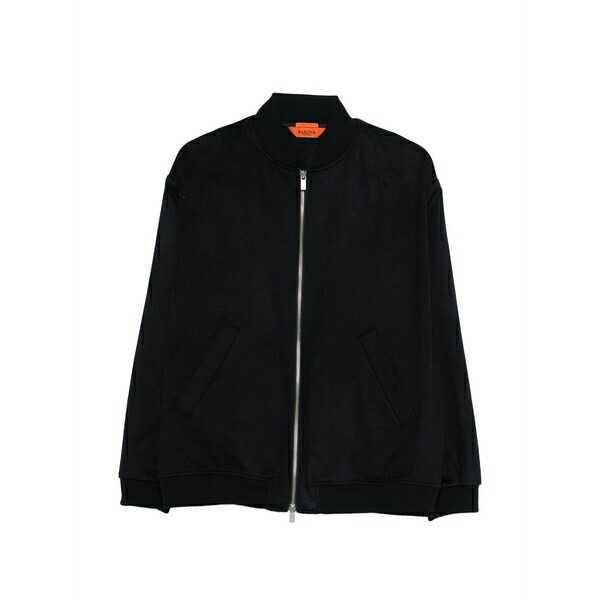 バレナ メンズ 上衣＆上衣 アウター Zip-up cashmere bomber jacket Blue