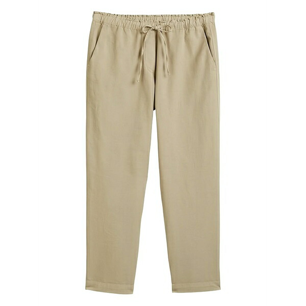 マルコポーロ レディース 心地好いズボン下 ボトムス Elasticated-waistband trousers Neutrals