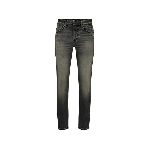 ボス メンズ デニムパンツ ボトムス Delano bc-c nights out five-pockets jeans Grey|asty