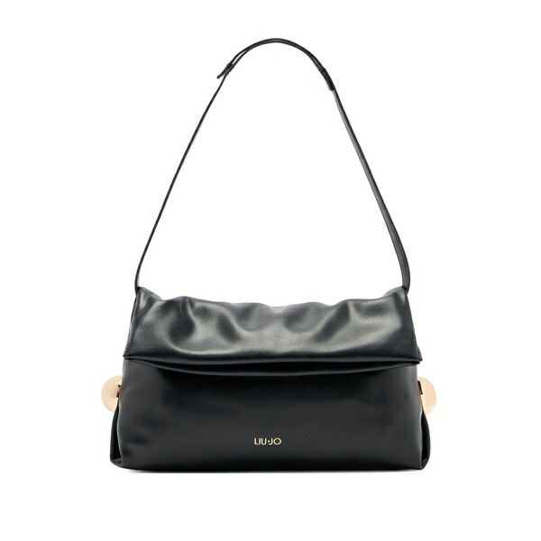 リュージョー レディース ショルダーバッグ 御徒面子 Better stud shoulder bag Black