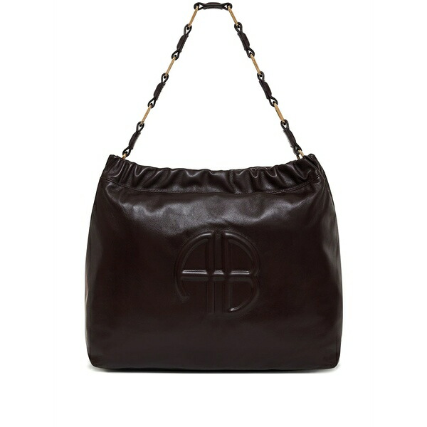 アニービン レディース ショルダーバッグ 御徒面子 Kate logo-embossed shoulder bag Red