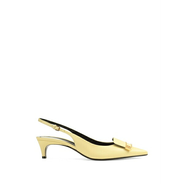 セルジオロッシ レディース パンプス シューズ Buckle sling-back pumps Yellow