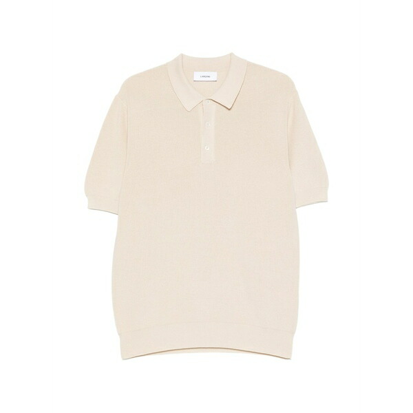 ラルディーニ メンズ スポーツシャツ トップス Short-sleeve polo shirt Neutrals