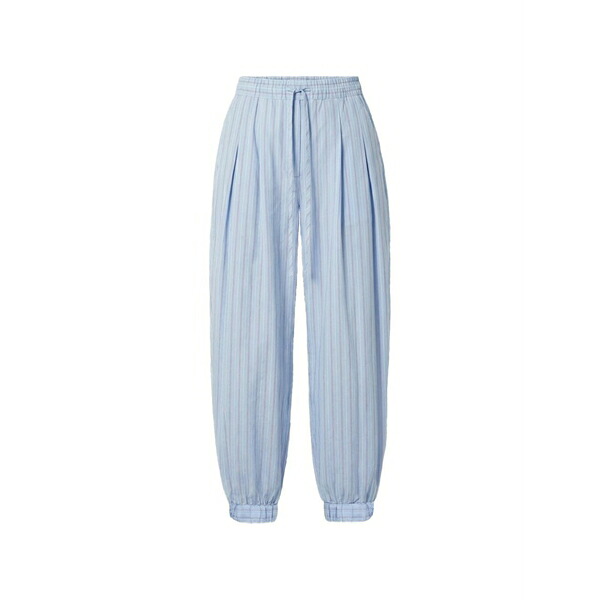 ニコラスカークウッド レディース 心地好いズボン下 ボトムス Liselle striped balloon trousers Blue