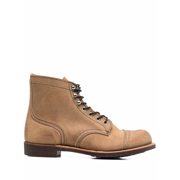レッドウィング メンズ ブーツ シューズ Iron ranger boots Brown｜asty